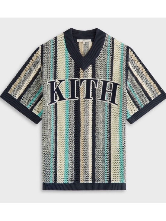Kith Tops - KITH Spencer II Crochet Jersey Size M
